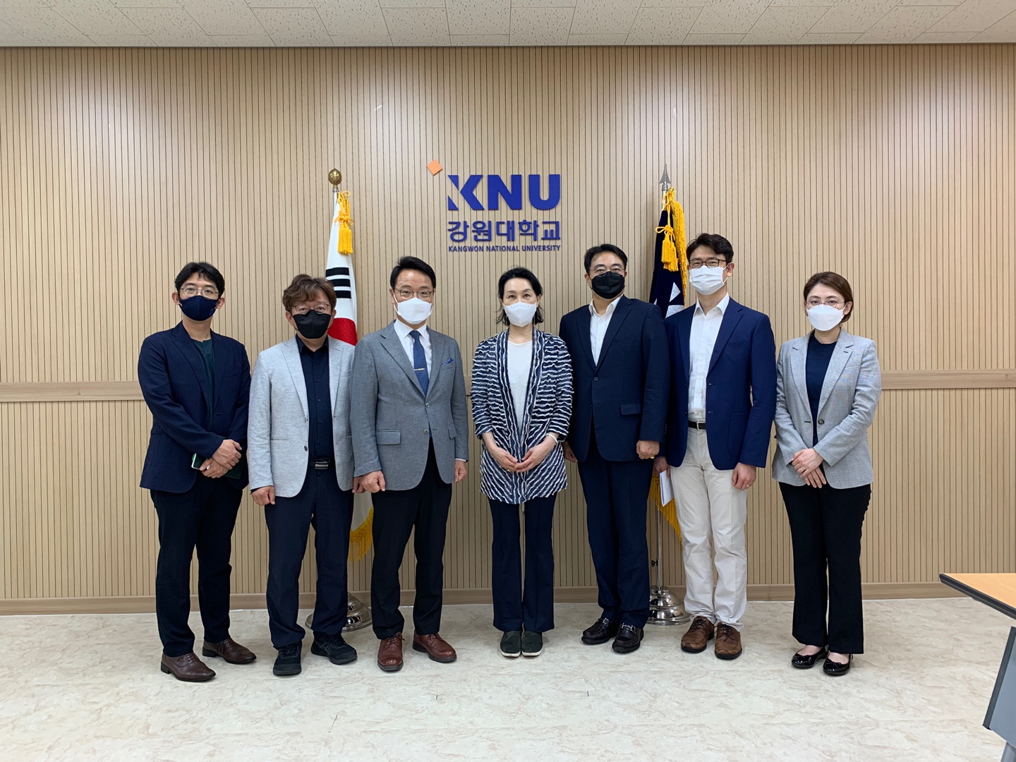 하계 학술 회의 답사 및 강원대 총장 예방