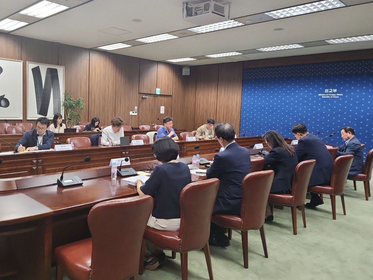 [외교부] 2024-25년 임기 유엔 안보리 비상임이사국 수임 대비 국내 학계 초청 간담회 참석